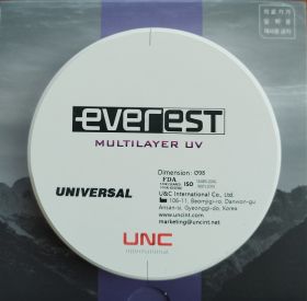 Циркониев диск EVEREST ML  UVS  98 x 30 mm A2